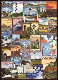 Lighthouse - Vintage Posters - JigsawJungle.com