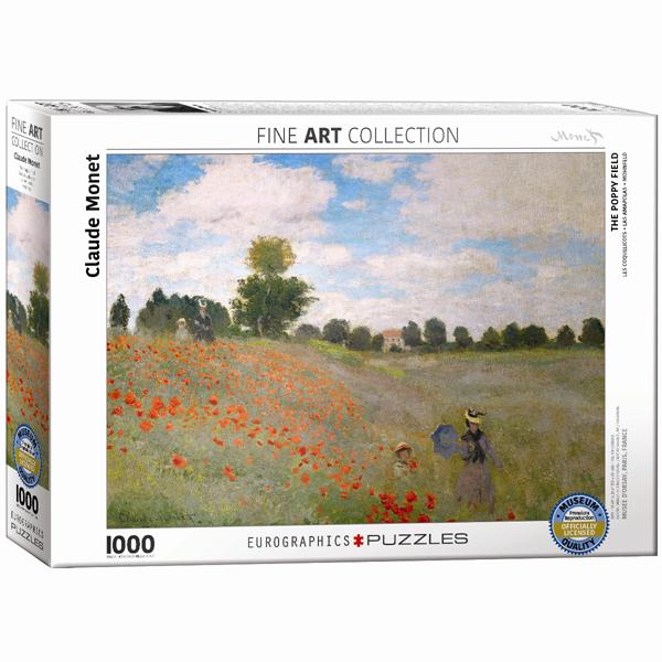 The Poppy Field, Monet