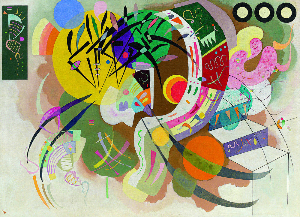 Dominant Curve, Wassily Kandinsky