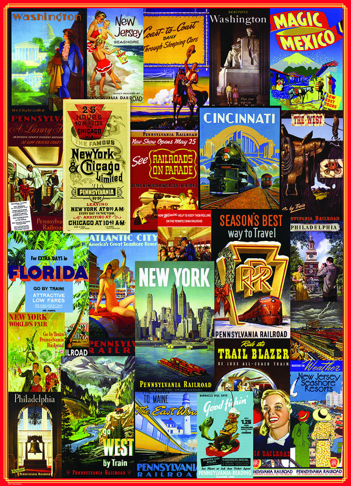 Pennsylvania Railroad - Vintage Ads