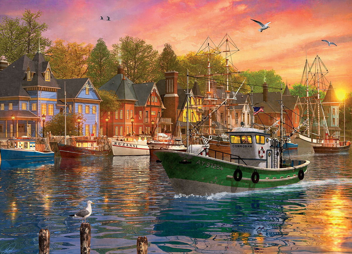 Harbor Sunset, Dominic Davison