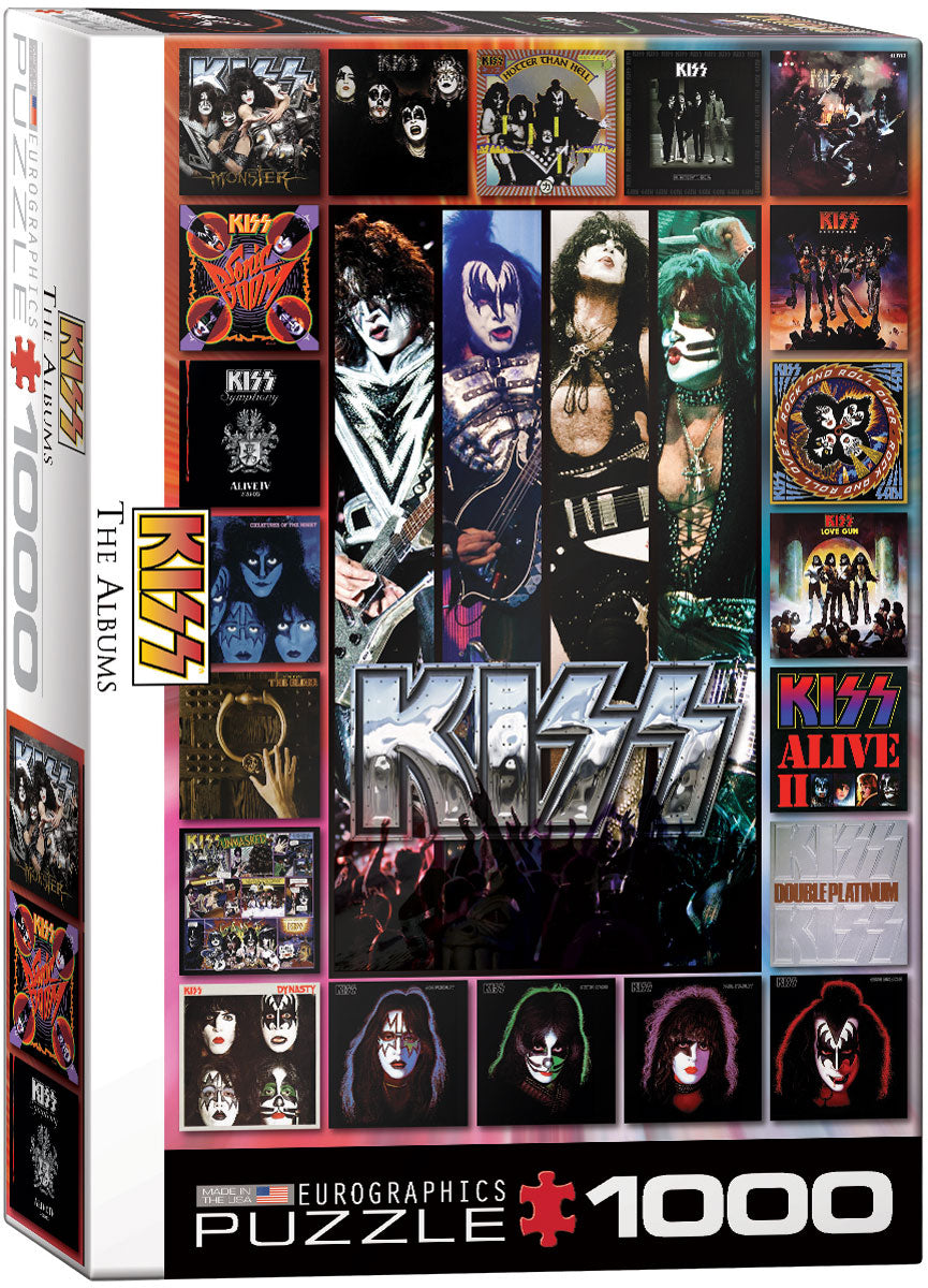 Kiss: The Albums Cover Collage
