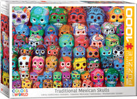 Colors of The World - Traditional Mexican Skulls