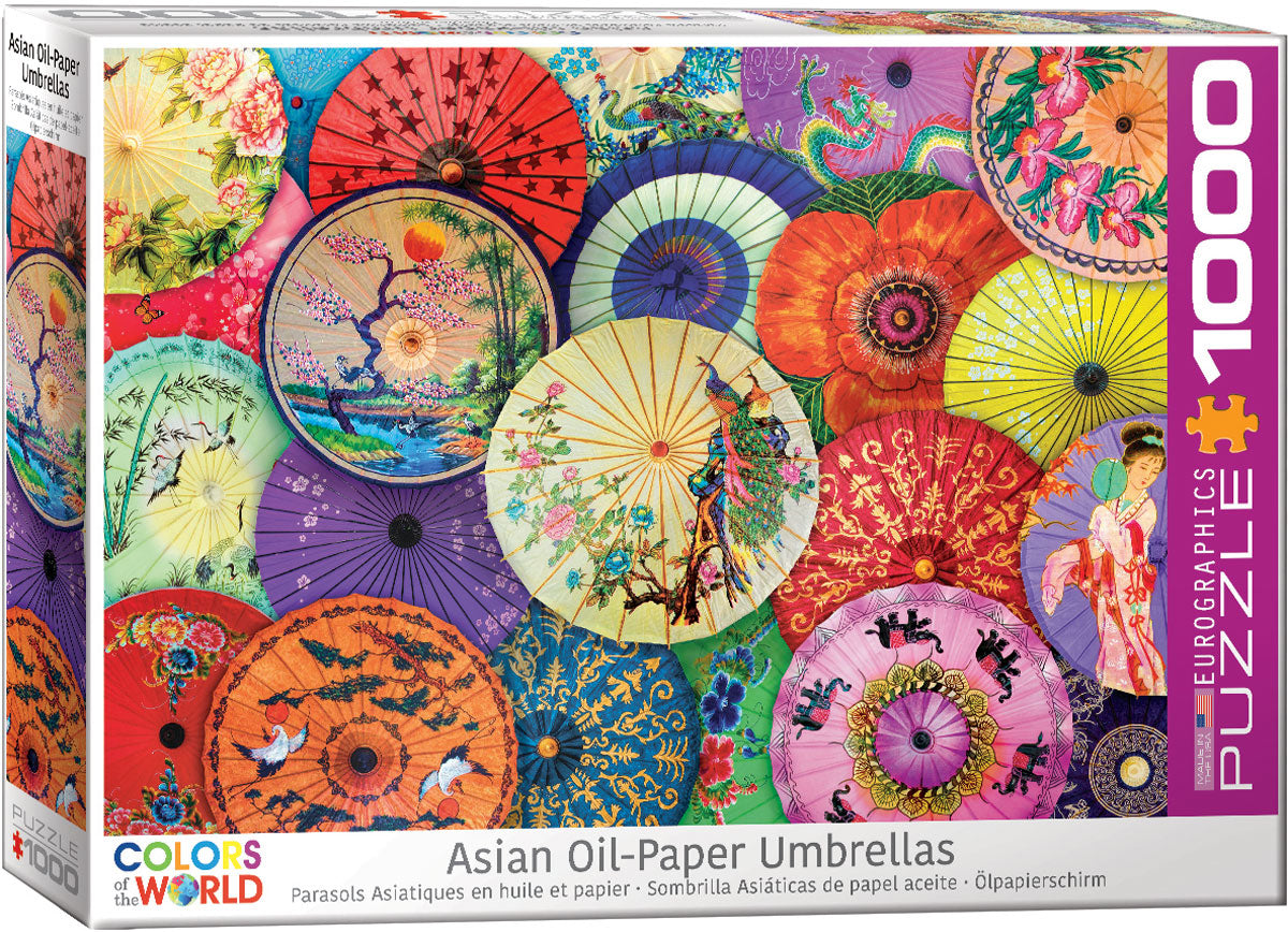 Colors of The World - Asian Oil - Paper Umbrellas