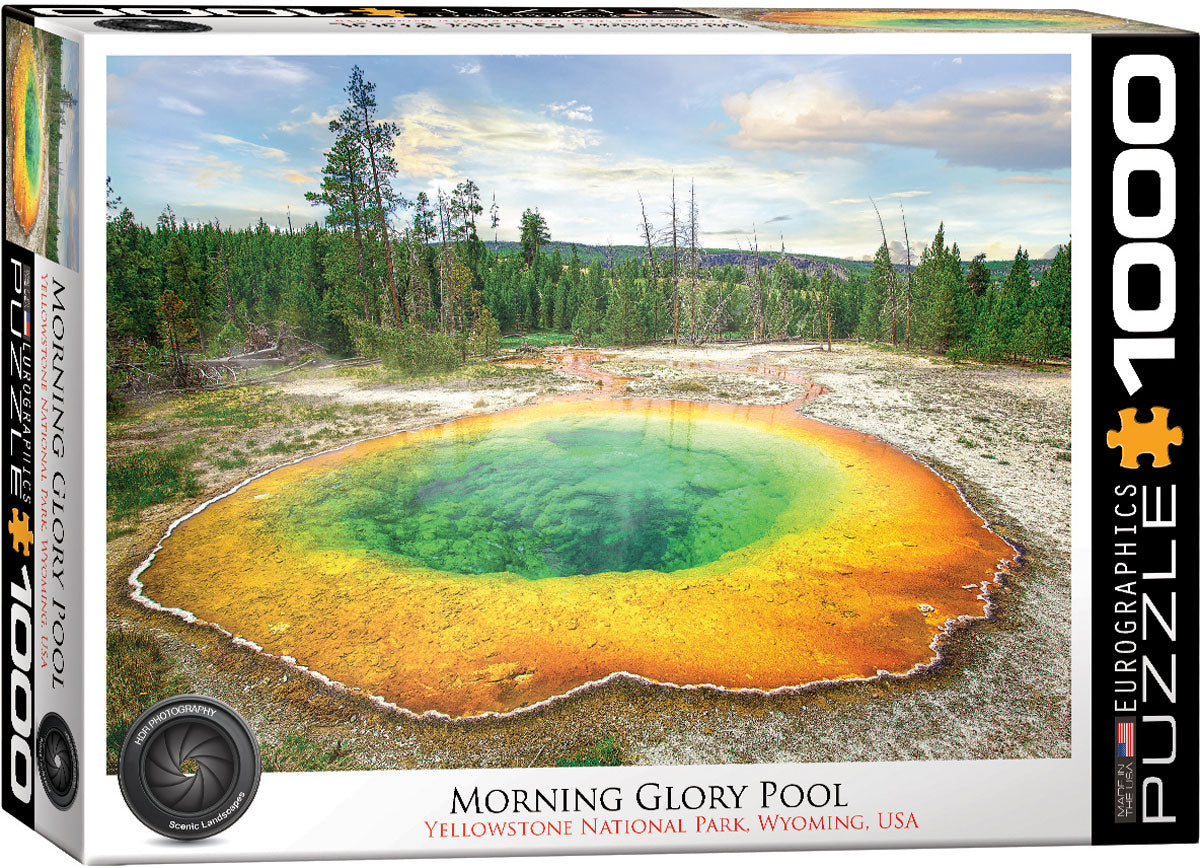 HDR Photography - Morning Glory Pool, Yellowstone National Park