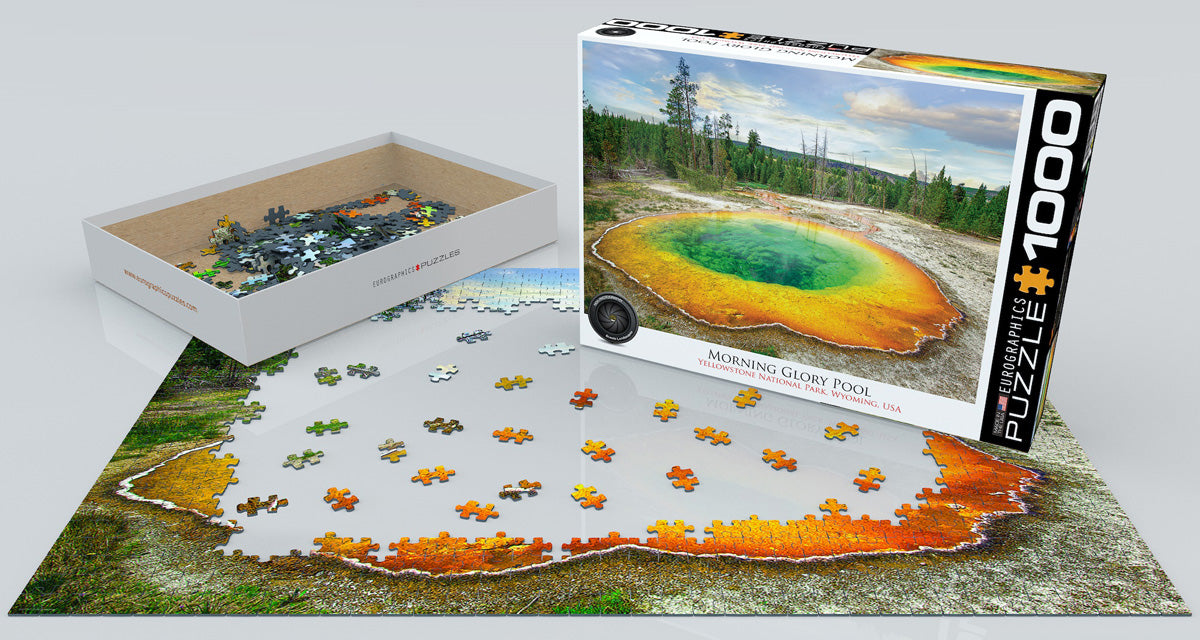 HDR Photography - Morning Glory Pool, Yellowstone National Park