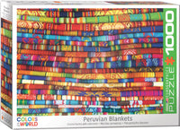PFG Colors of the World - Peruvian Blankets (Usage/Used - PUZZLES FOR GOOD)