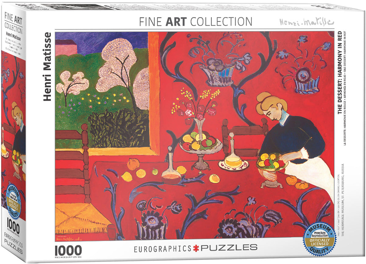 Fine Art: Harmony in Red, Henri Matisse