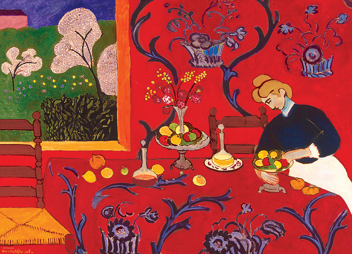 Fine Art: Harmony in Red, Henri Matisse
