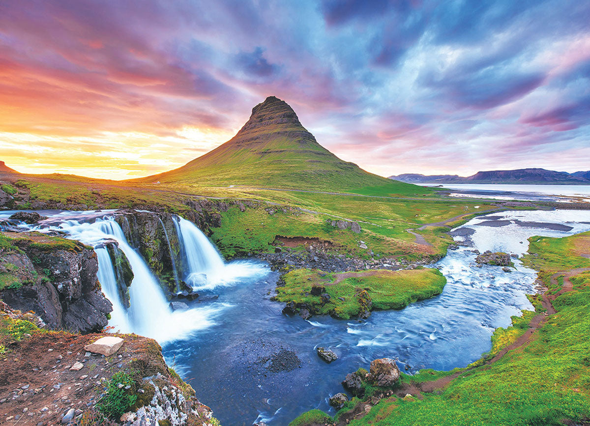 HDR Photography - Iceland Kirkjufell Mountain