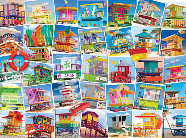 Colors of The World - Lifeguard Towers