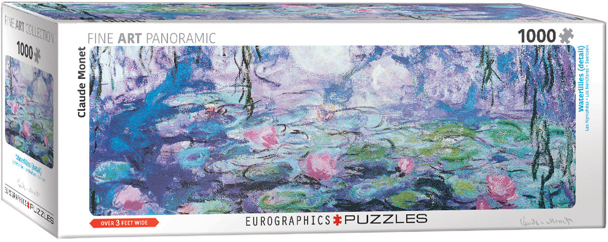 Water Lilies, Claude Monet (Panoramic)