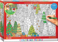 Christmas Trees (Color-Me Puzzle)