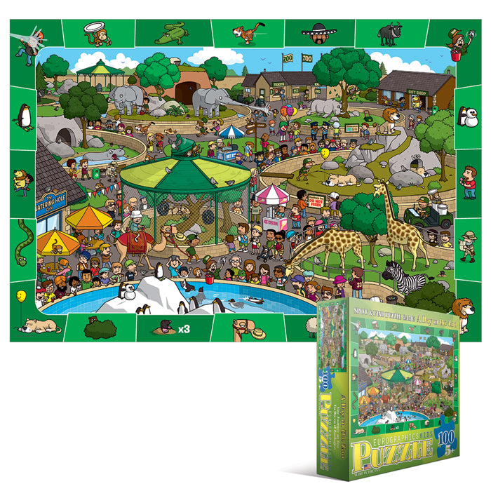 Spot & Find - A Day at the Zoo