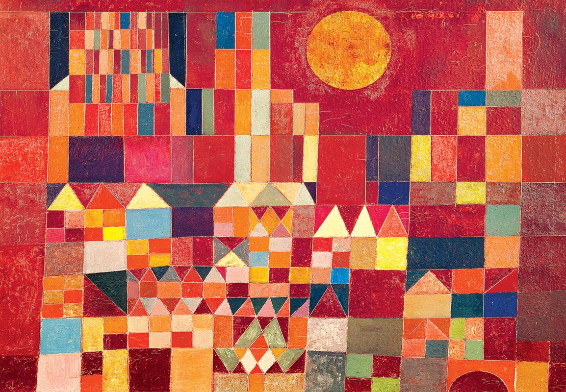 Castle and Sun (Château et Soleil), Paul Klee (100pcs)