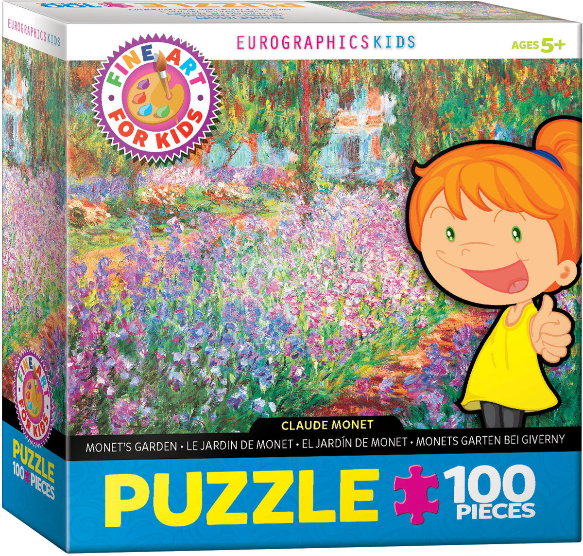 Monet's Garden (Le Jardin de Monet), Claude Monet (100pcs)