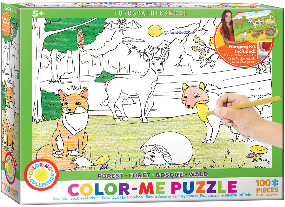 Forest Color-Me Puzzle (Foret)