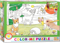 Puzzle de couleur forestière (Foret)