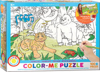 Puzzle de couleur de la jungle