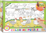 Puzzle de couleurs de ferme (Ferme)