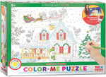 Santa's Sleigh (Color-me-Puzzle)