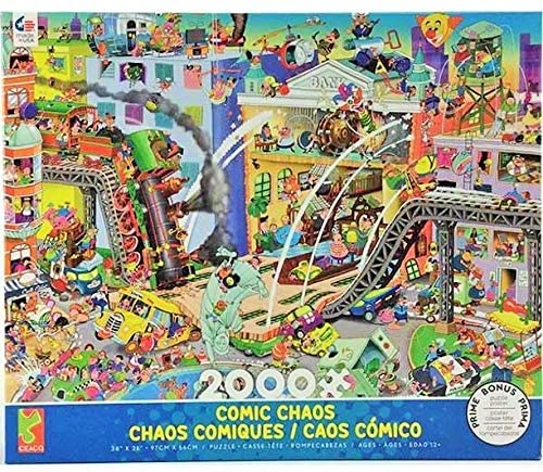 Comic Chaos: Who Robbed The Bank? (2000pcs)
