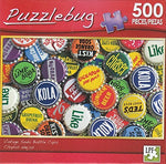 PFG Bouchons de bouteille de soda vintage (USAGÉ / USET - puzzles pour de bon)