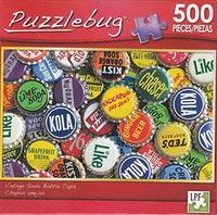 PFG Bouchons de bouteille de soda vintage (USAGÉ / USET - puzzles pour de bon)