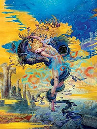 Kinuko Y. Craft - Seahorse and girl