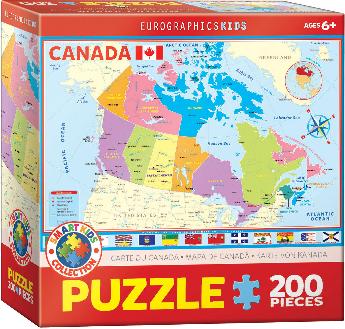 Map of Canada (200pcs)
