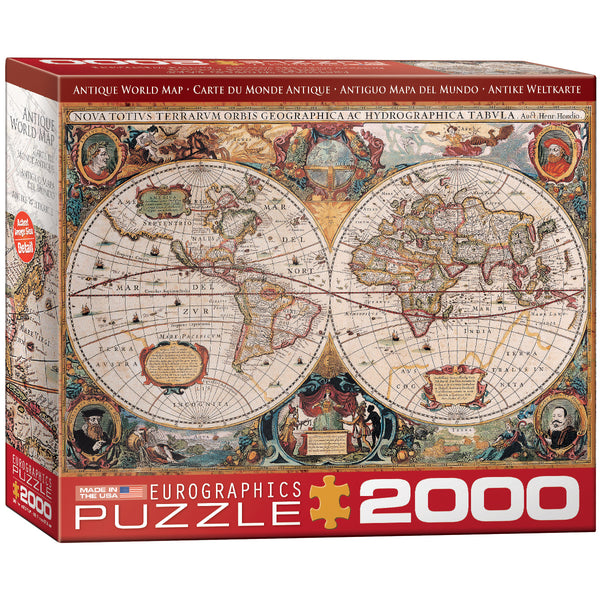 Buy Orbis geographical world map (2000pcs) Puzzle | Jigsaw Jungle