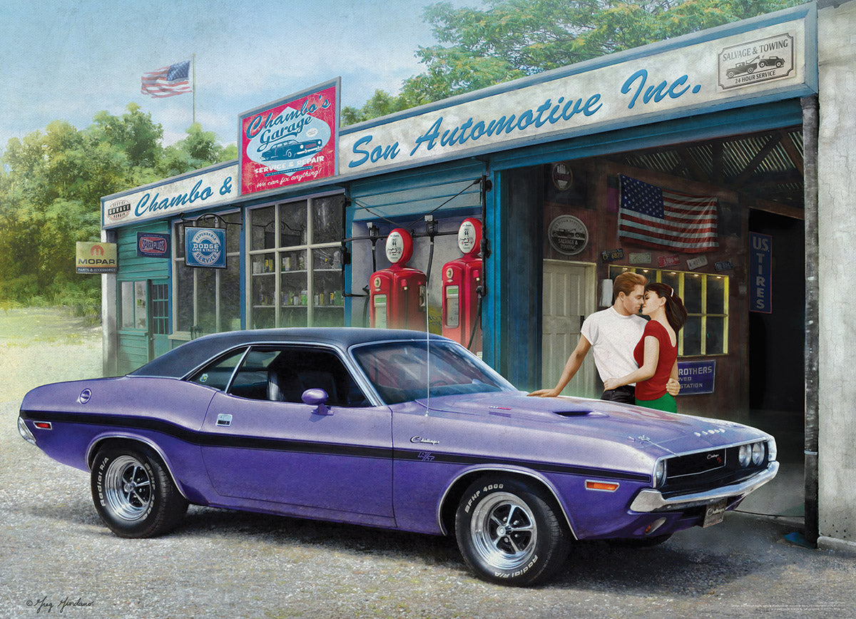Plum Crazy Challenger, Greg Giordano