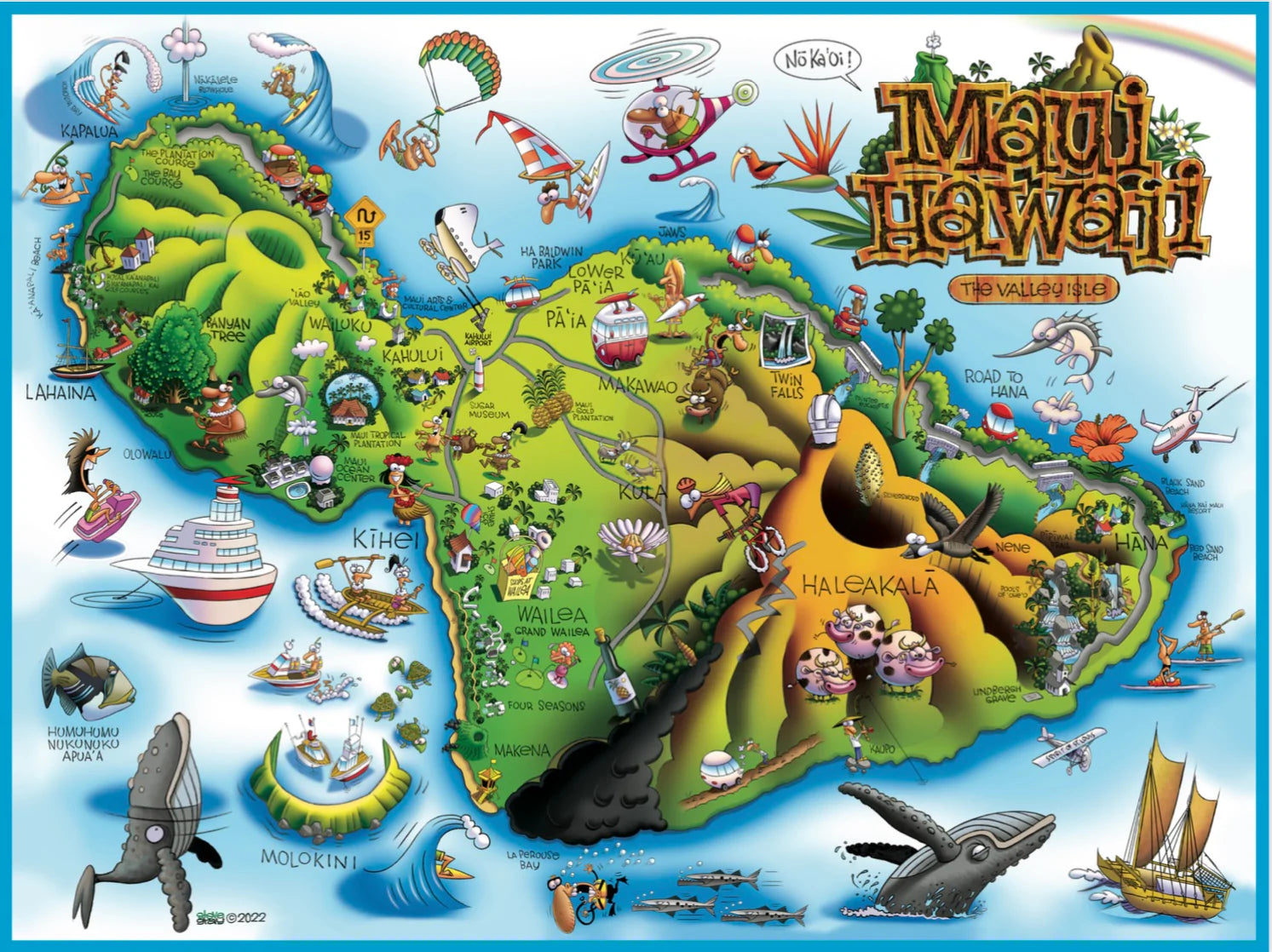 Maui, Hawaï, Steve Gray (550pcs)
