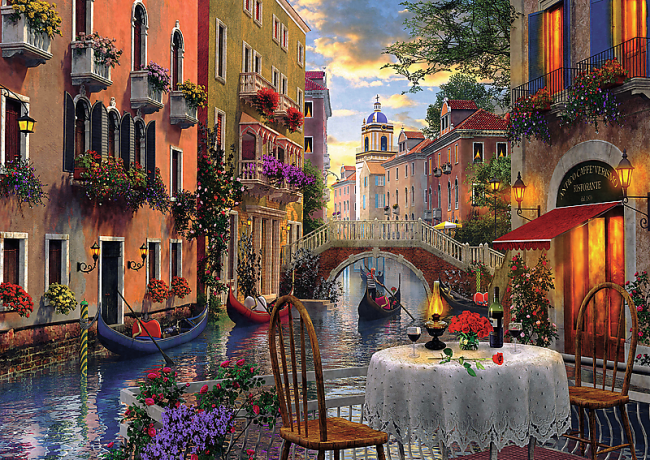 Souper romantique, Dominic Davison
