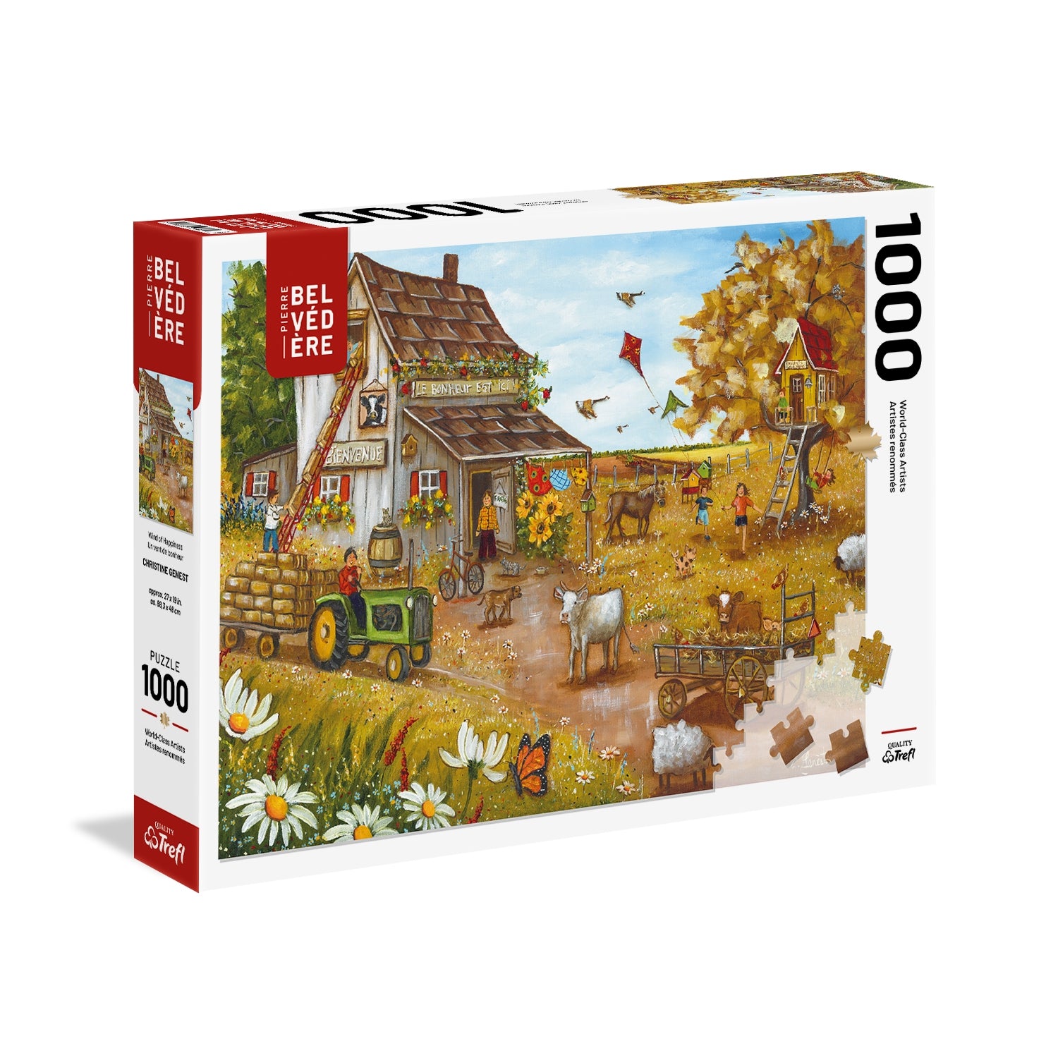 Wind of Happiness, Christine Genest (1000pcs)