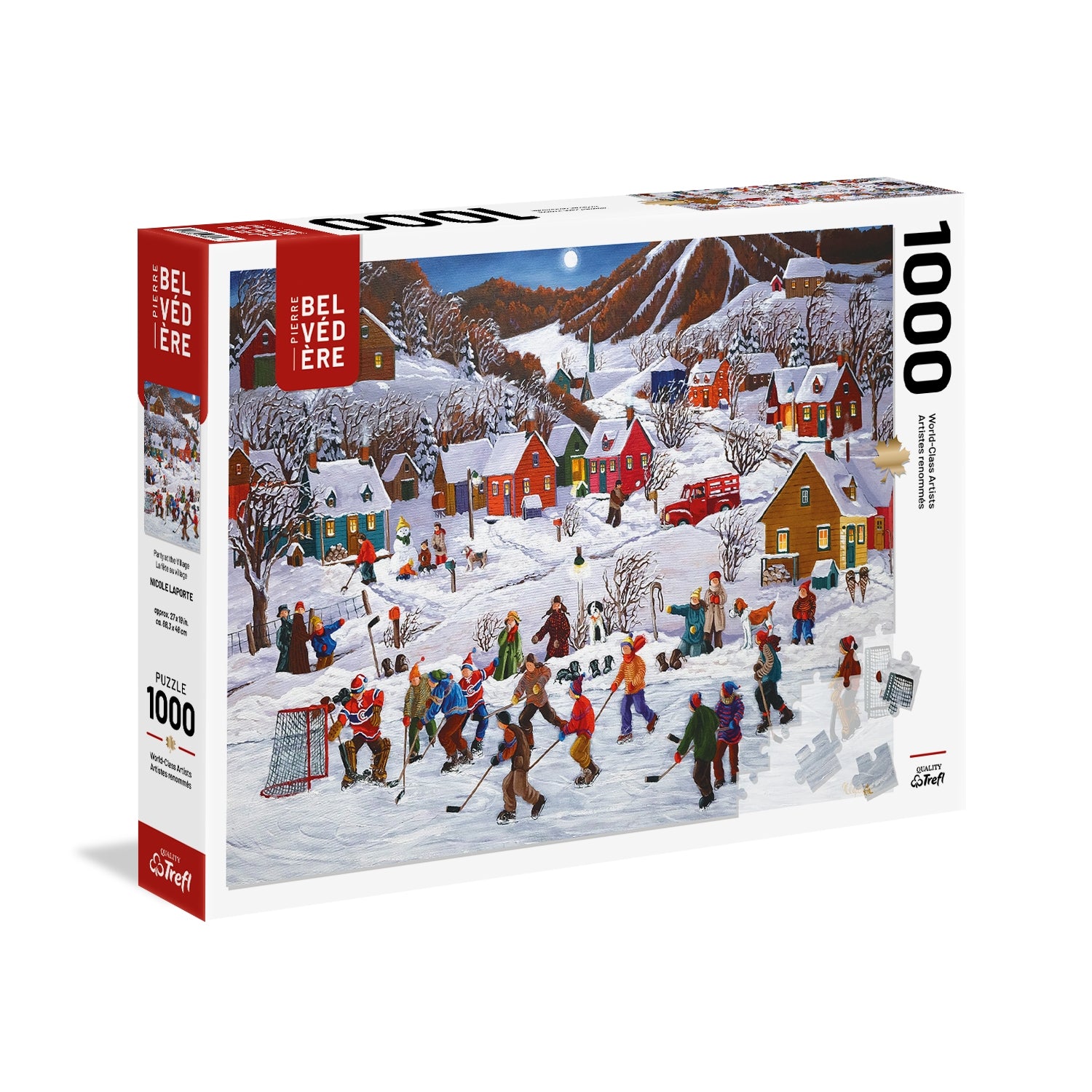PFG Party At The Village, Laporte (1000pcs) (UsageUsed – PUZZLES FOR GOOD)