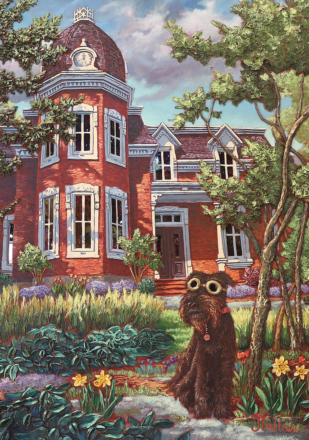 Elegant Residence, Elegant Dog (1000pcs)