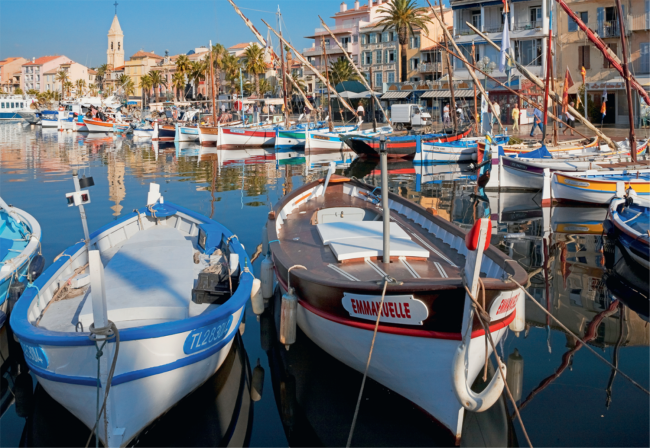 Harbour, Sanary-sur-Mer, France
