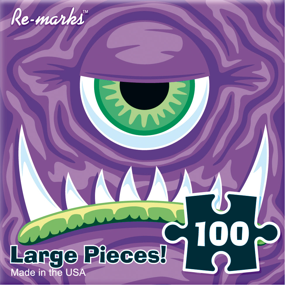 Purple Cyclops Monster (Cube)