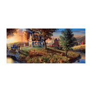 Moments d'or de l'automne (panaramique)