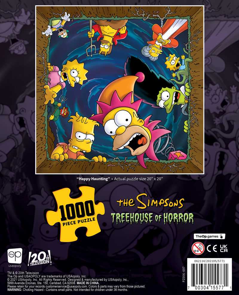 The Simpsons Treehouse of Horror "Coffin" (1000pcs)
