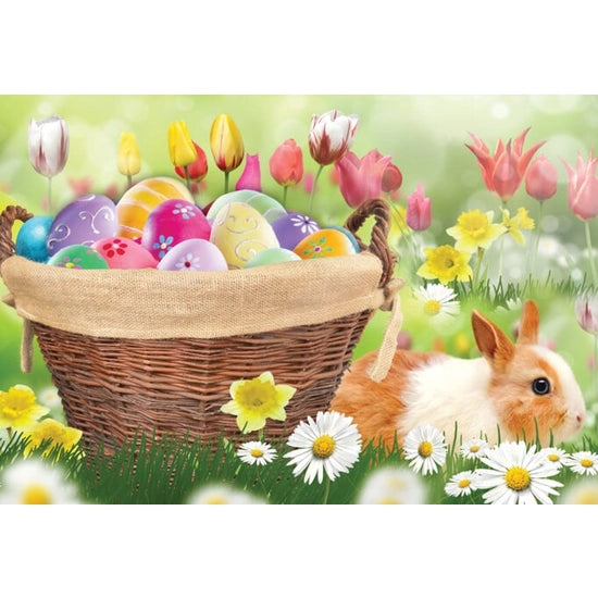 Micro Puzzle - Easter - Spring Basket