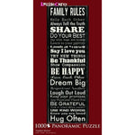PFG Family Rules (Panoramic) (Usagé/Used - PUZZLES FOR GOOD)
