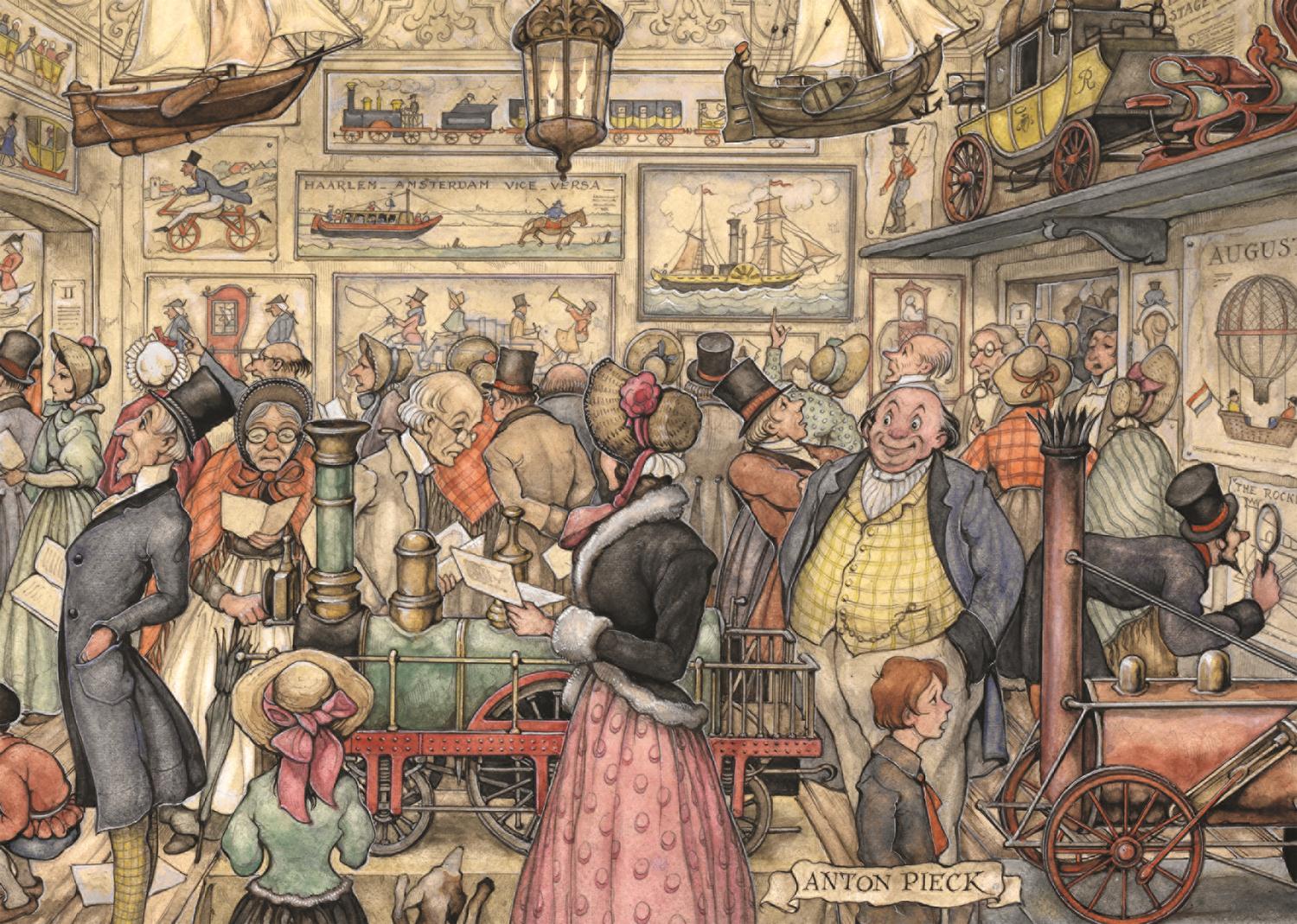 The Exposition, Anton Pieck