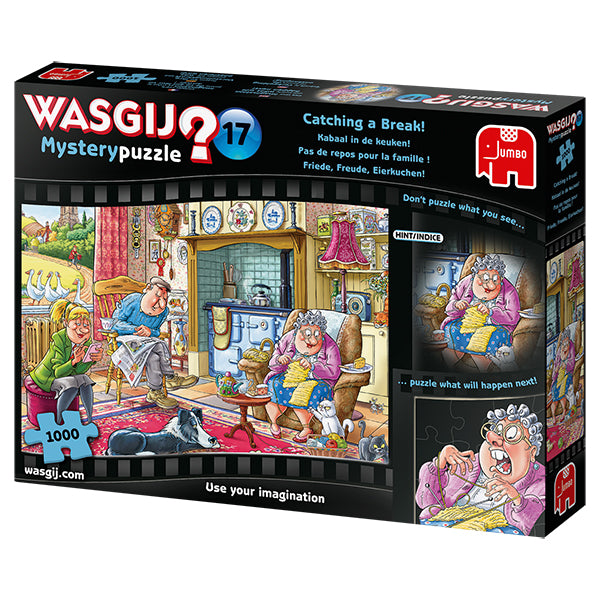 Wasgij Mystery #17, Catching Break / Pas de repos pour la famille !