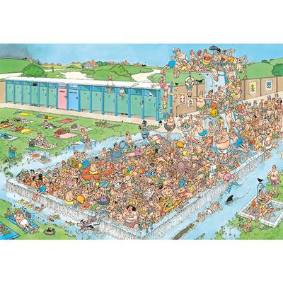 Empilement de piscine / embouteillages à la Piscine, JVH (1000pcs)