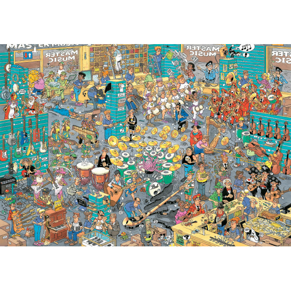 The Music Shop / Le Magasin de Muque, JVH (5000pcs)