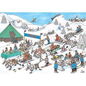 Reindeer Races / La course de rennes, JVH (500pcs)
