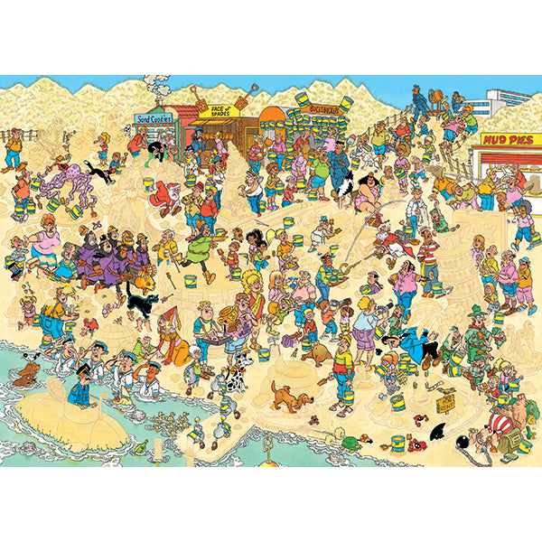 Sculptures de sable, JVH (2000pcs)