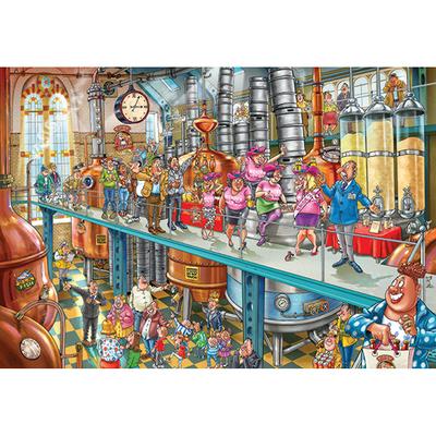 Wasgij? Mystery #21, Trouble Brewing / Turbulences dans la brasserie